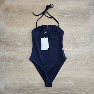 COS Halterneck Bandeau Swimsuit Size 4 + Removable Straps MSRP $79 New With Tags